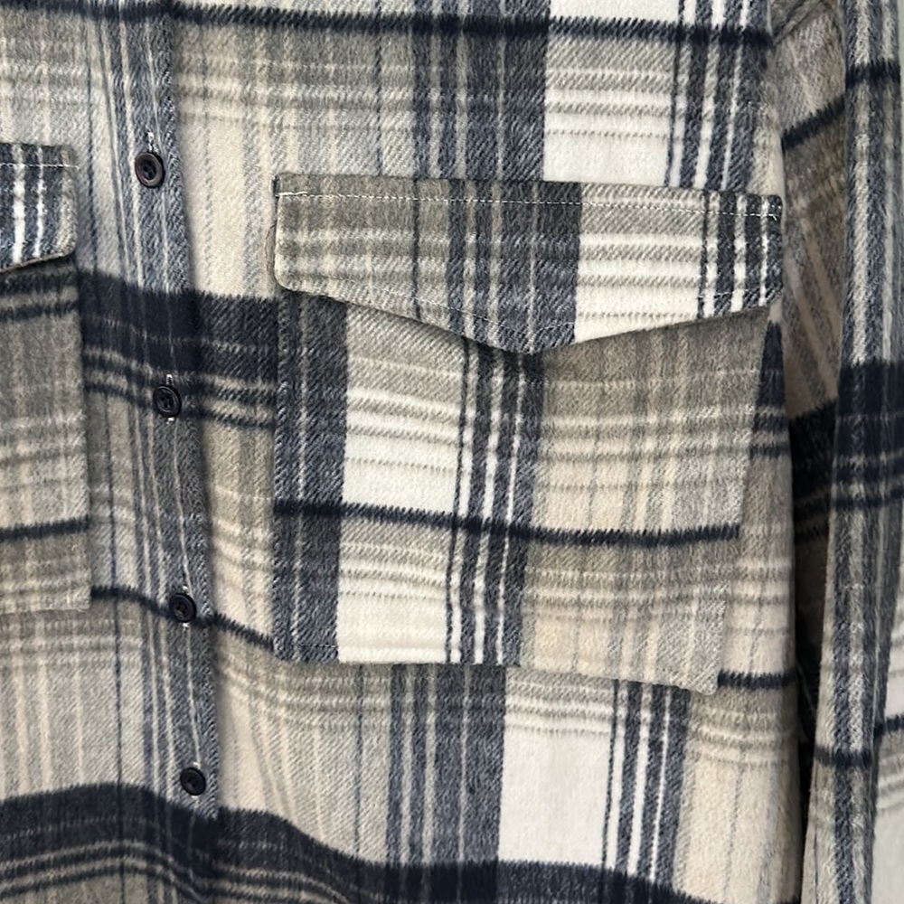 Vici Balboa Plaid Shacket Xs View 4